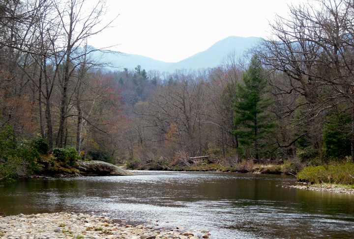 the toe river: early spring 2015