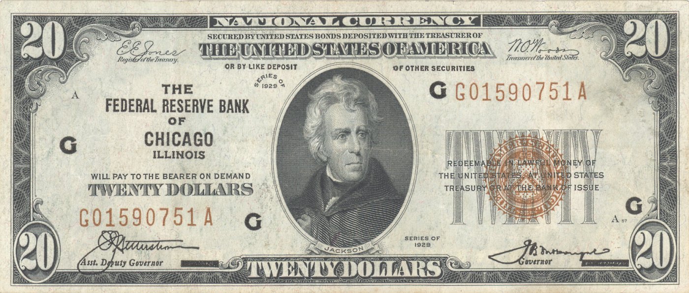 7th President Andrew Jackson On The 20 Bill